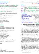 Bài tập Luyện thi Đại học môn Tiếng Anh - Lesson 79+80 - Thấm Tâm Vy